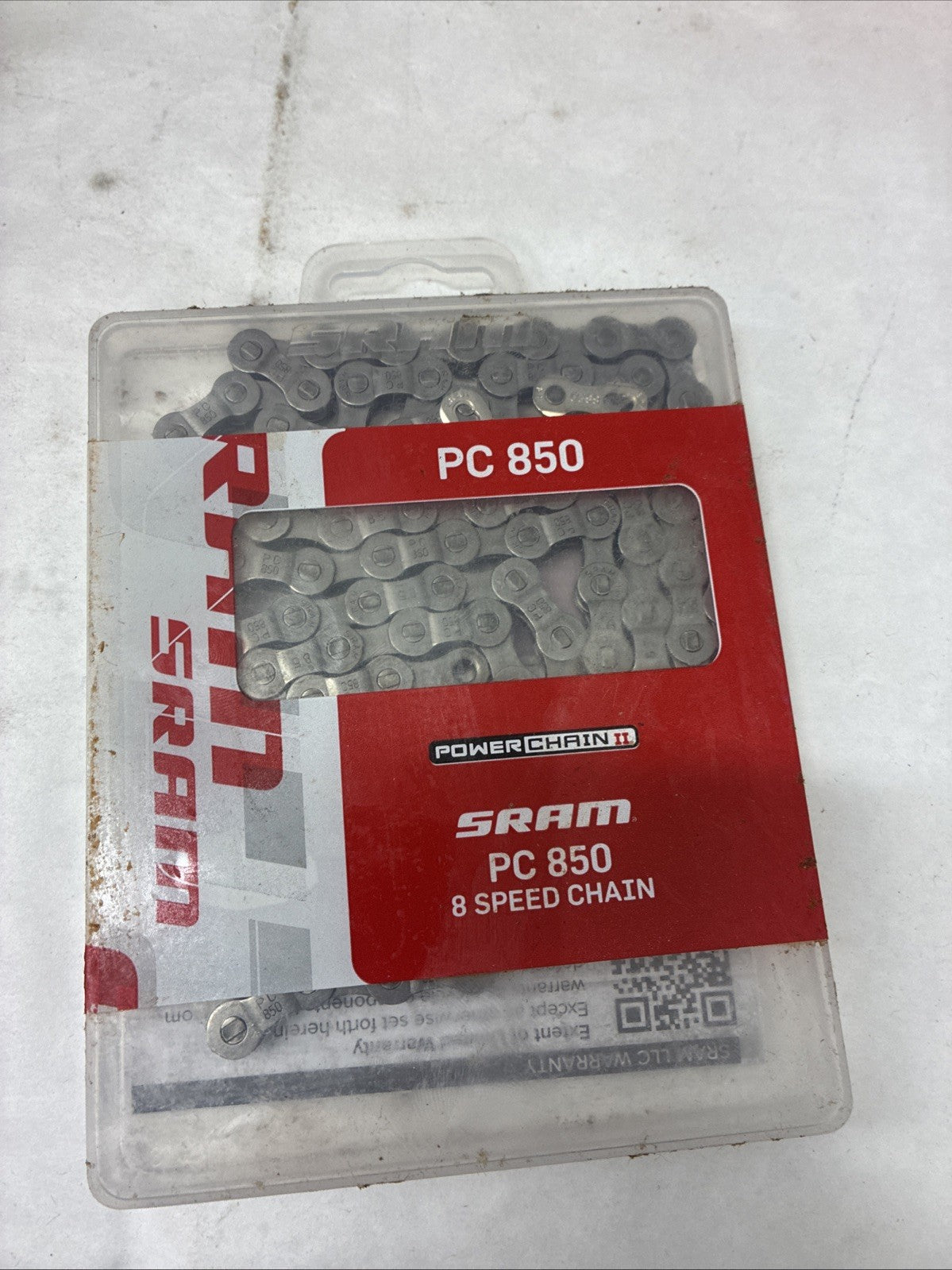 8-Speed Bicycle Chain 114 Links with Power Link for SRAM PC-850