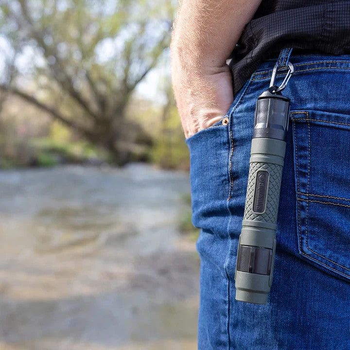 Emergency Water Filter Straw for Survival - Up to 300 Gallons, Portable & BPA-Free
