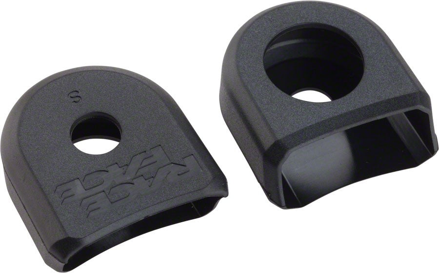 Bike Crank Boots for Alloy Cranks 2-Pack Protects Rocks & Debris Black