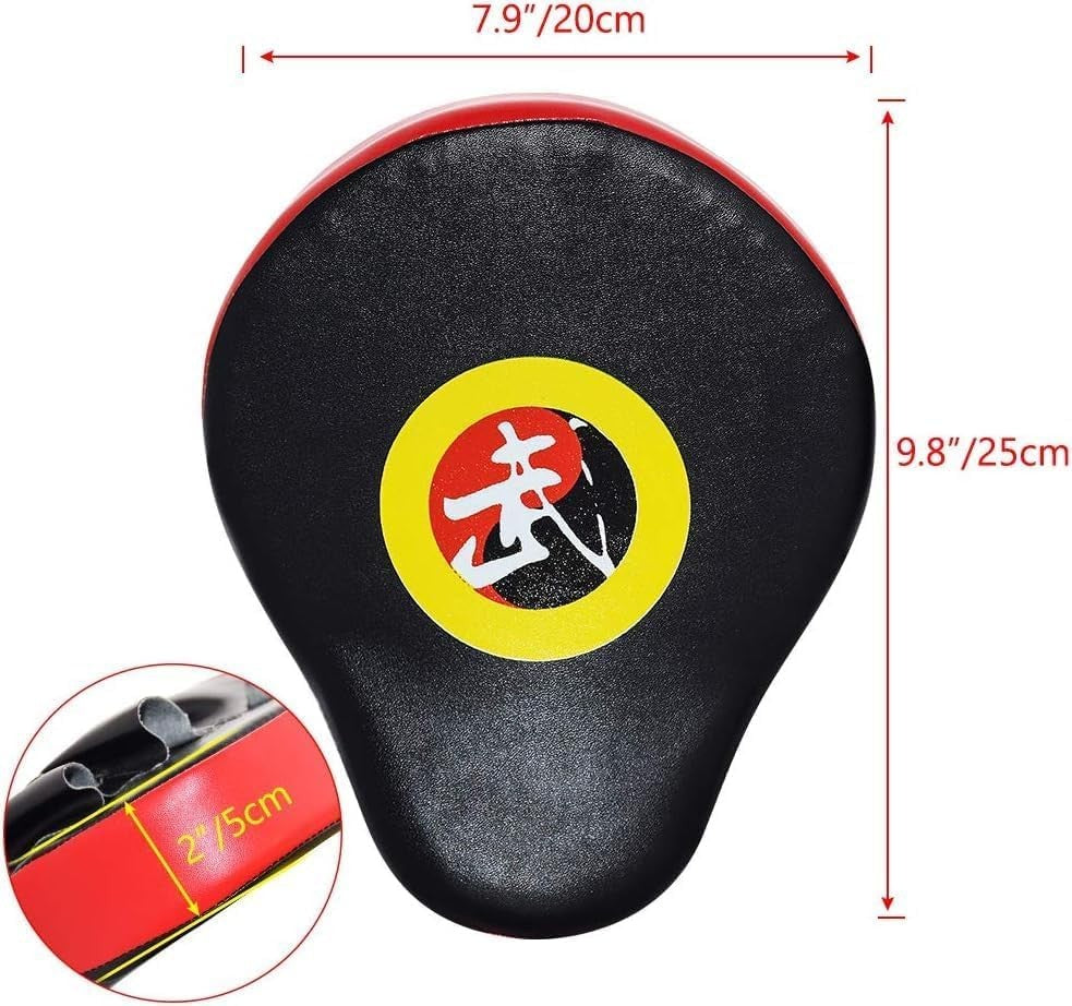 Martial Arts Kick Shield - Curved Training Pad for Muay Thai MMA Karate