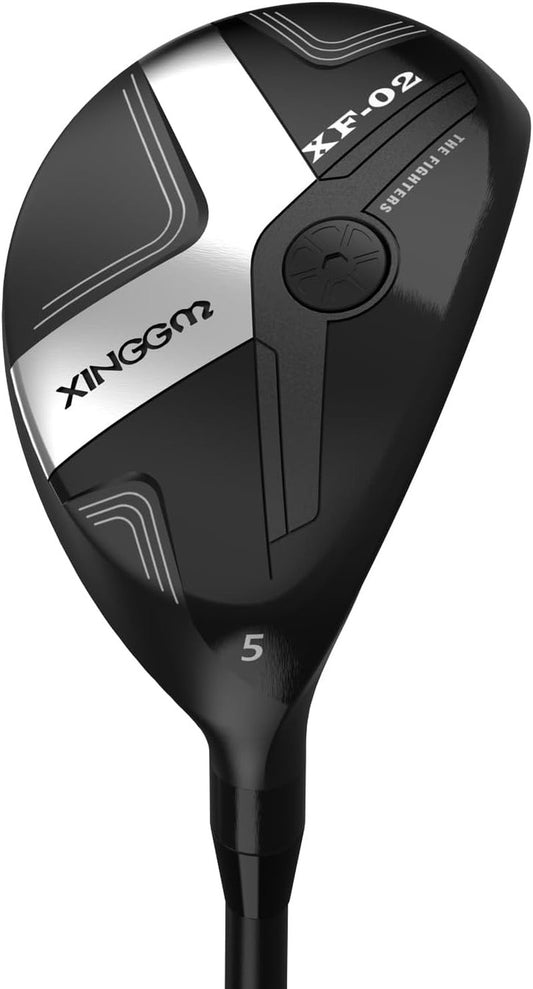 Premium Hybrid Golf Clubs for Men 2-9, Pitching Wedge - Forgiving & High MOI