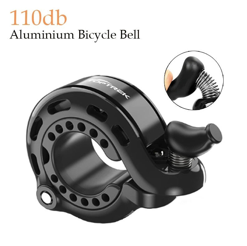 High-Visibility Bicycle Bell 110dB Loud Horn for MTB & Road Bikes - Universal Fit