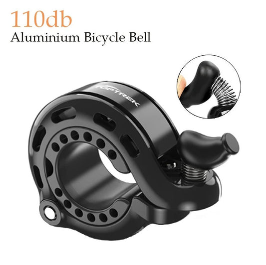 High-Visibility Bicycle Bell 110dB Loud Horn for MTB & Road Bikes - Universal Fit