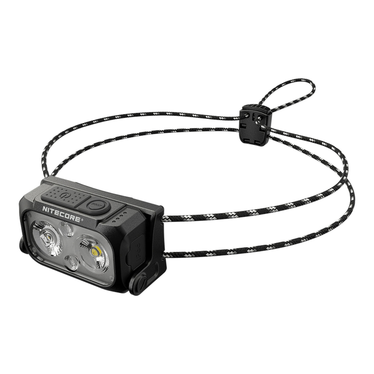 Ultralight Headlamp 360 Lumens Rechargeable Waterproof for Outdoors
