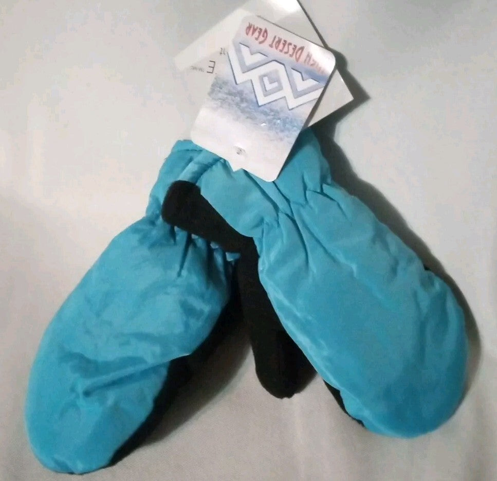 Children's Blue Winter Mittens with Thinsulate - Kids' Child Gloves