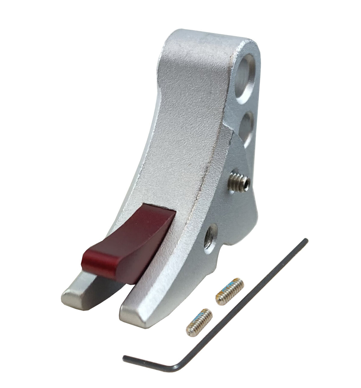 Anodized Aluminum Trigger Shoe with Safety for Gen 1-3 - Multiple Colors