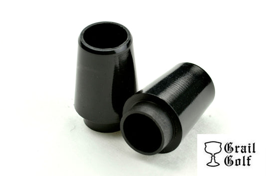 Premium Black Collared Taper Tip Golf Ferrules for Irons - Lot Sizes Available