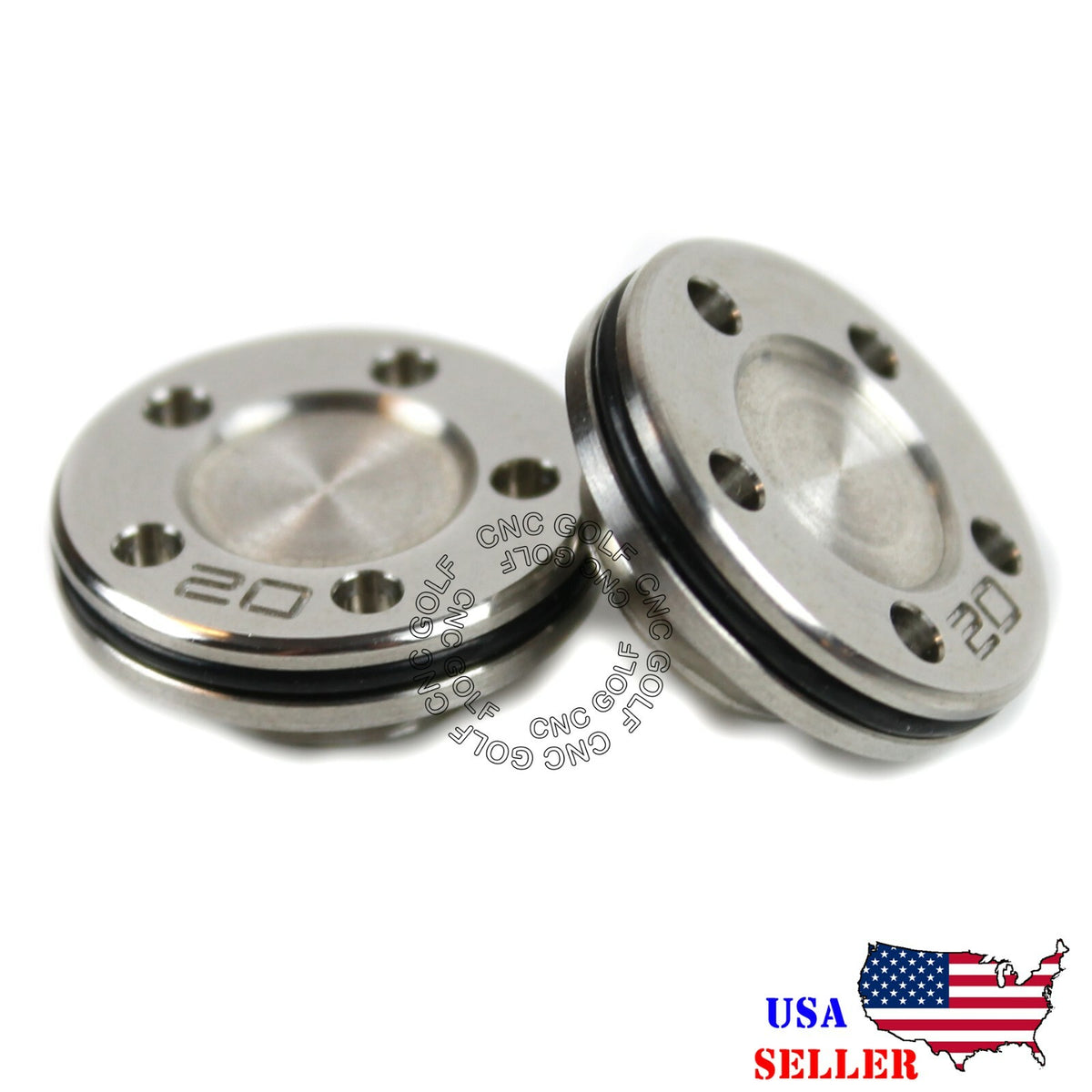 Golf Putter Weights Set - 10g, 15g, 20g for Scotty Cameron Fastback Squareback