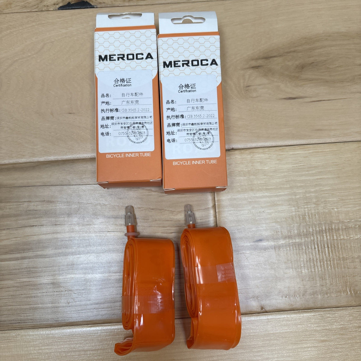 MEROCA Bicycle TPU Inner Tube 700C 23/32C Presta Valve 80mm Stem Pack of 2