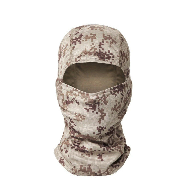 Full Face Camouflage Balaclava Mask for Outdoor Sports and Tactical Use