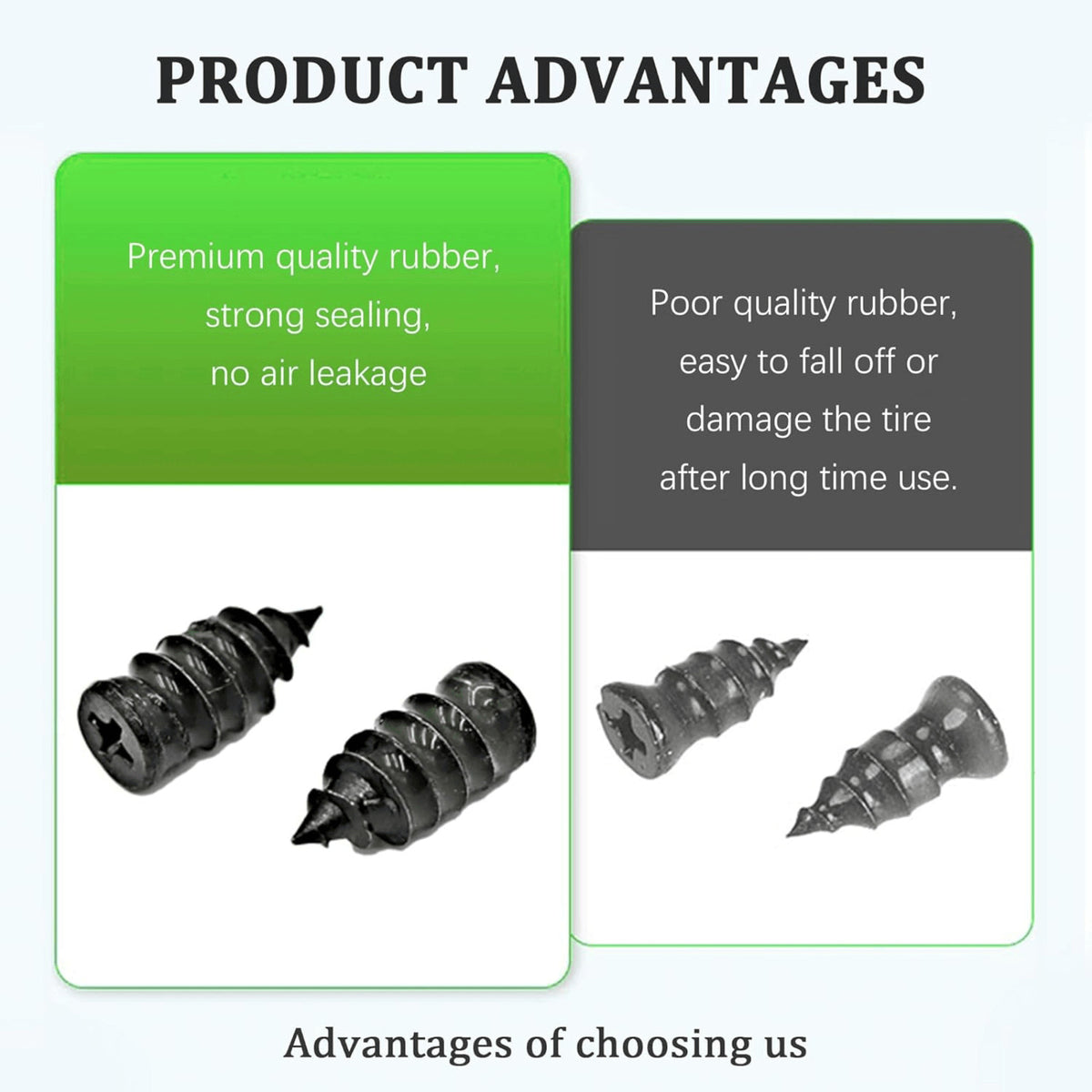 100-Piece Tire Repair Kit for Car Motorcycle Truck Flat Puncture Fix