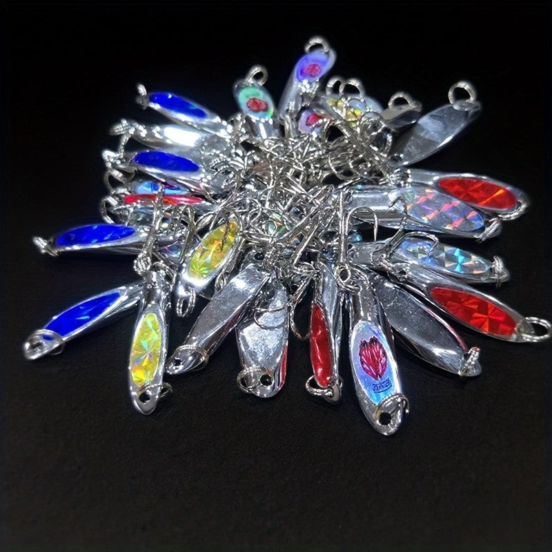 30pcs Metal Fishing Jig Lures for Saltwater & Freshwater Casting Tackle