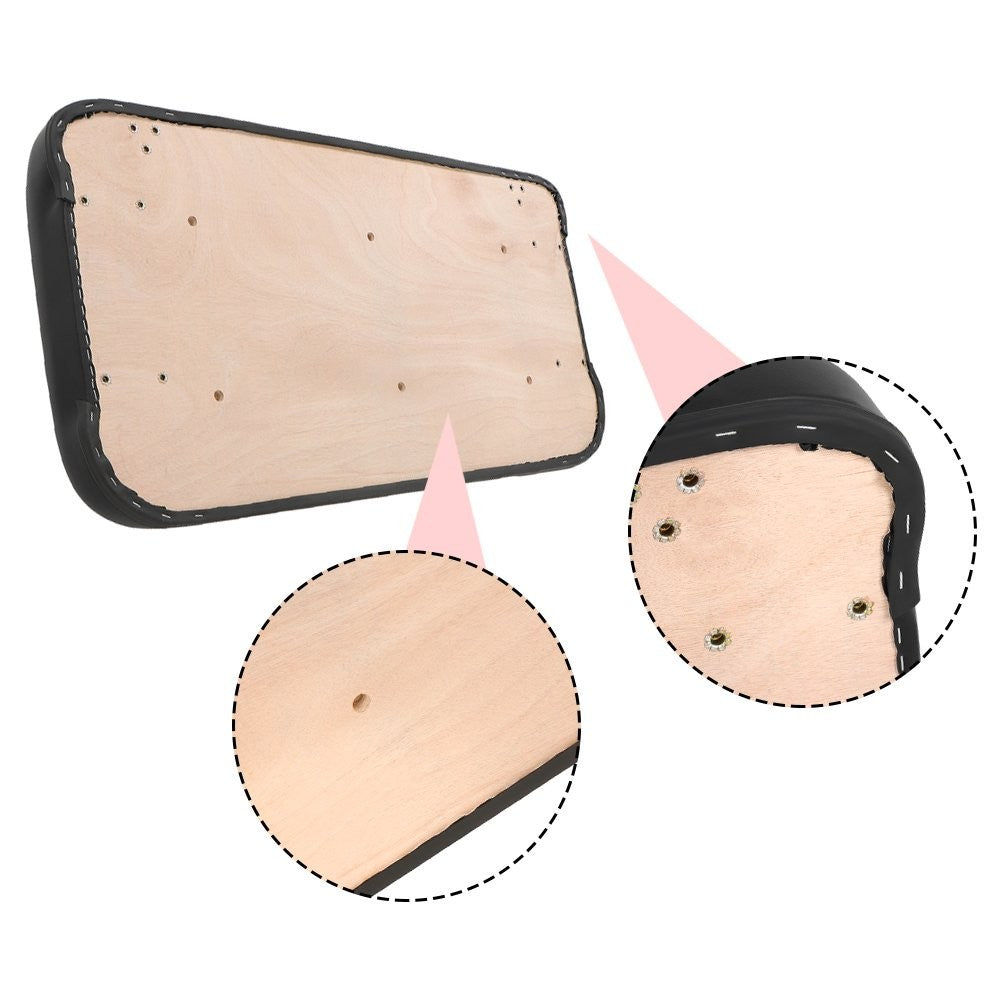 Golf Cart Seat Cushions for EZGO TXT Medalist 1993-2013 Front & Back Set with Hardware