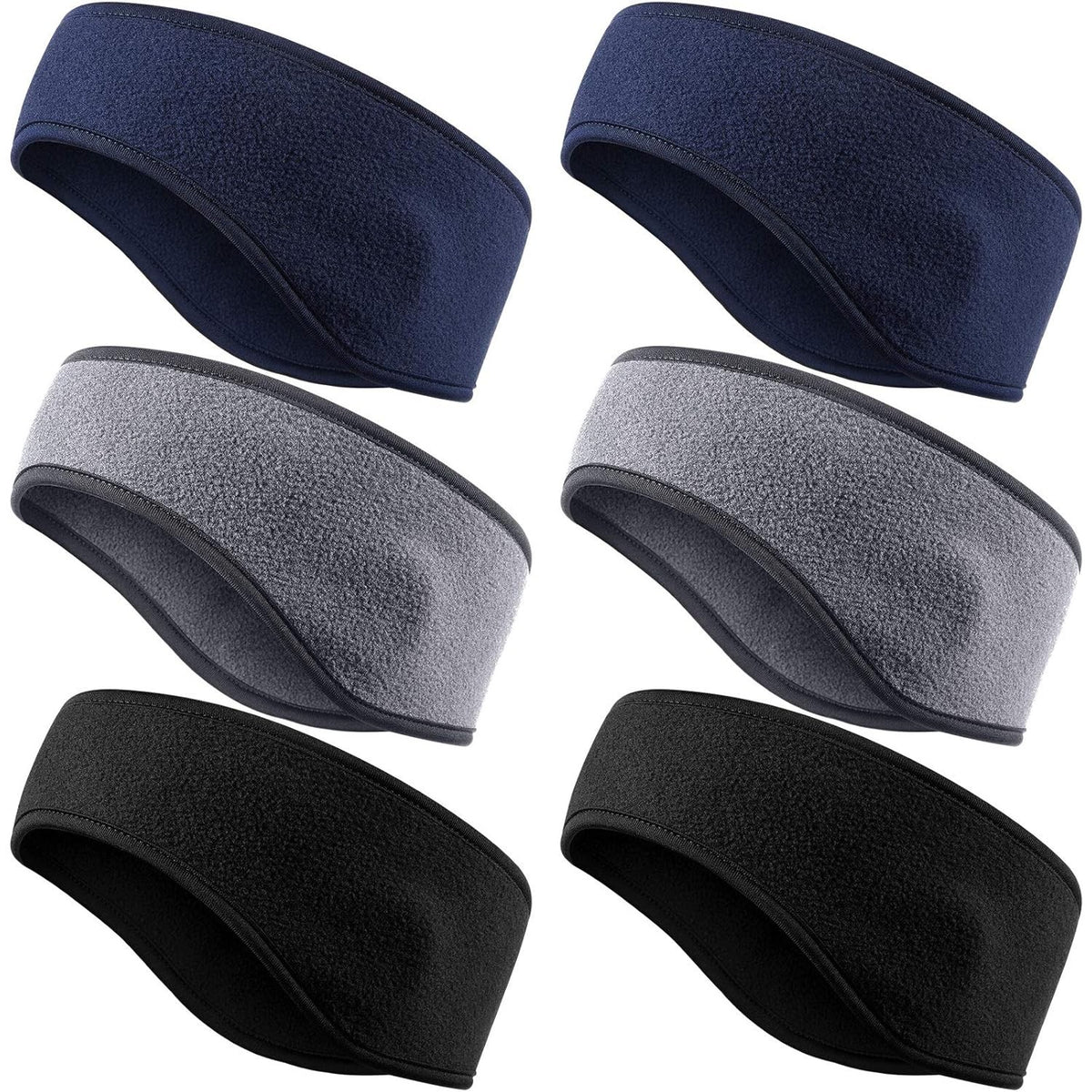 Winter Ear Warmer Headbands for Men Women Kids - Fleece Ski & Outdoor Gear