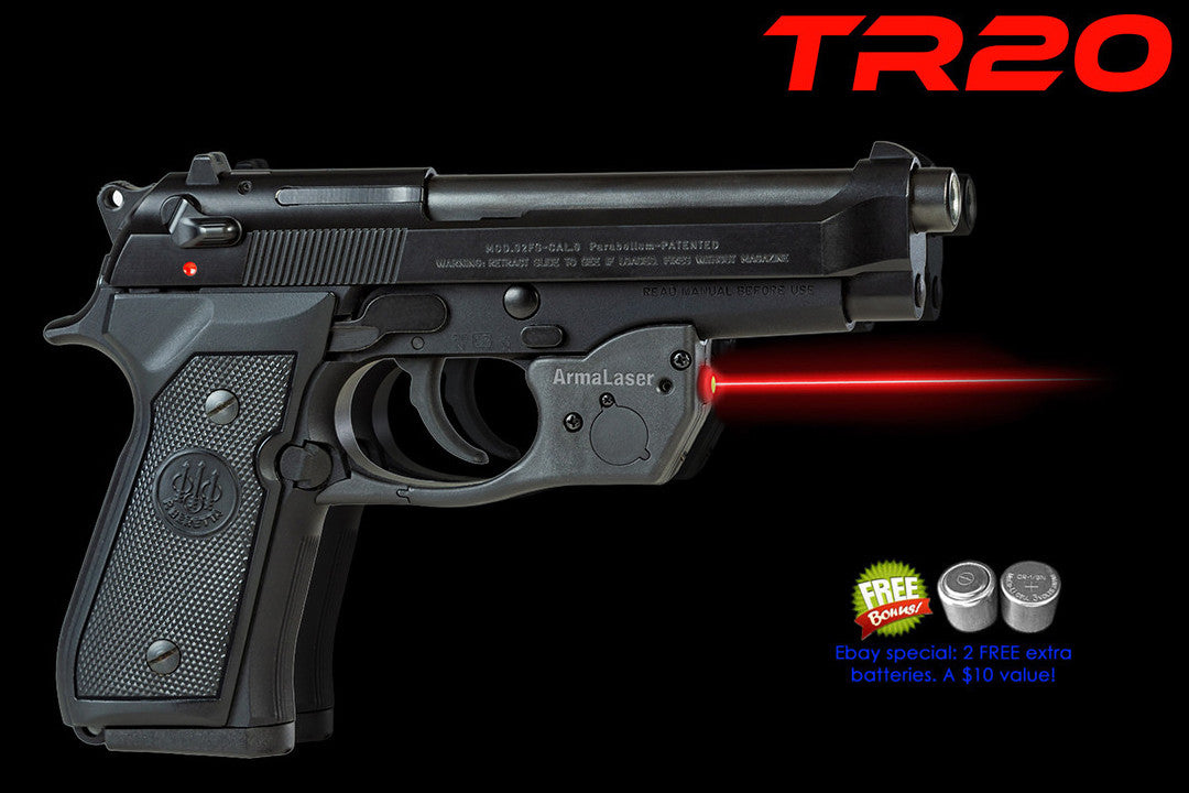 for Beretta 92 96 M9 M92 with True Touch Activation - Red Laser