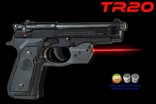 for Beretta 92 96 M9 M92 with True Touch Activation - Red Laser