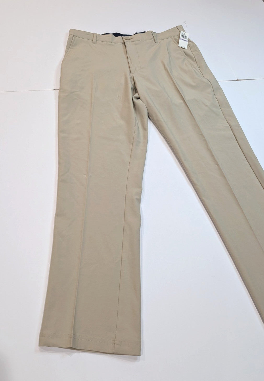 Men's Swingflex Golf Pants 32x30 Performance Stretch Straight Fit Khaki