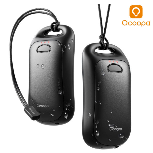 Rechargeable Portable Hand Warmer with Waterproof Heating for Outdoor Hiking and Camping