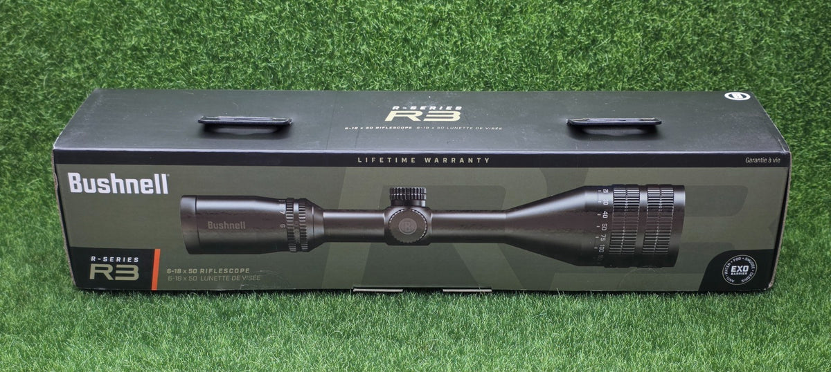 Long-Range 6-18x50mm with DOA Quick Ballistic Reticle, Waterproof