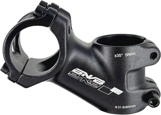 Aluminum Bike Stem 31.8mm Riser Handlebar for MTB, Road & Downhill Bikes