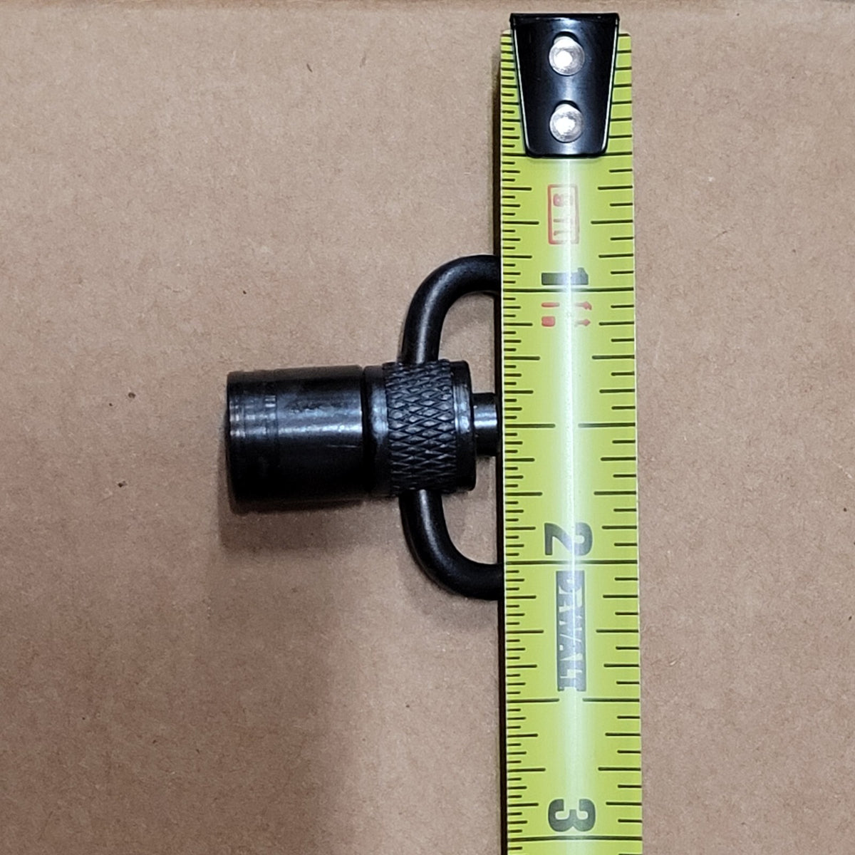 Quick Disconnect Sling Swivel with 1-Inch Loop Heavy Duty Steel