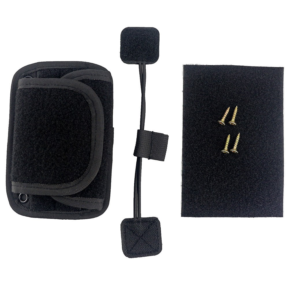 Universal Pistol Holster Handgun Panel Holder with Hook and Loop Fastener