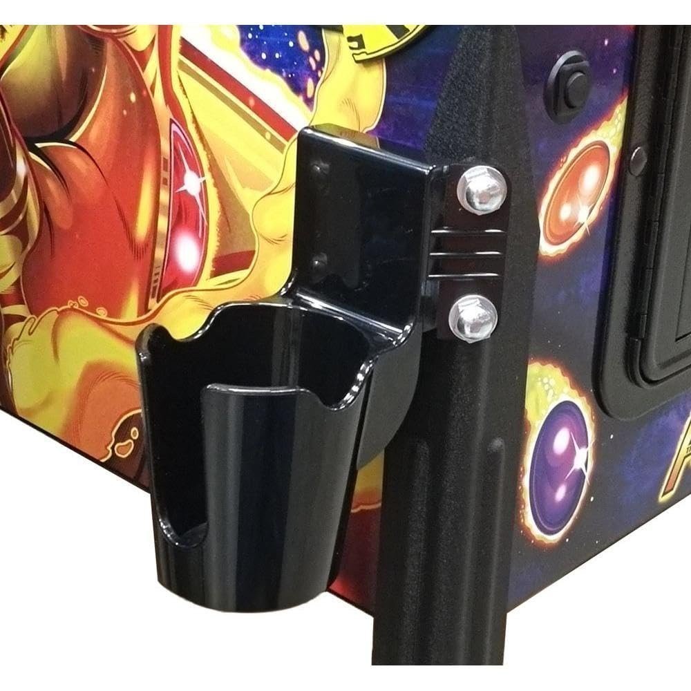Pinball Drink Holder Mount - Versatile Beverage Caddy for Pinball Machines