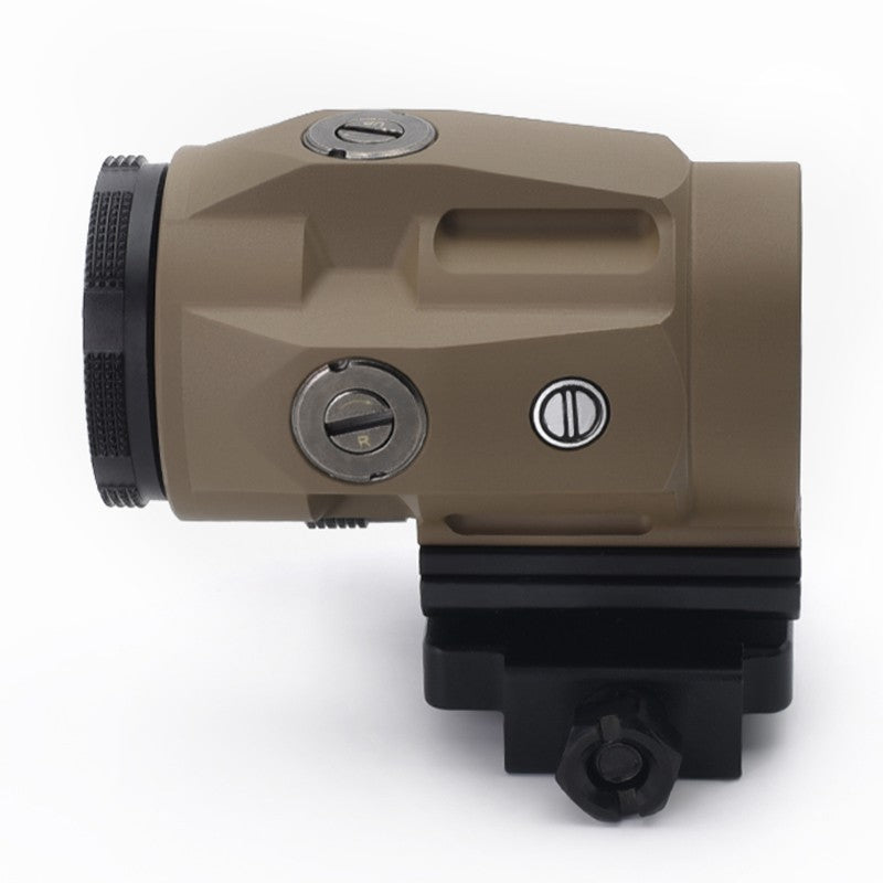3X Waterproof Fogproof Magnifier Scope for Red Dot Sights - Compact Tactical Clone