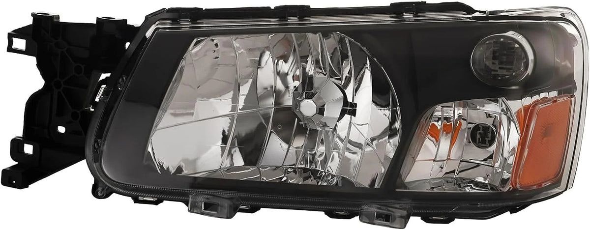 Pair Halogen Headlights Assembly for 2003-2004 Subaru Forester - Left & Right Side