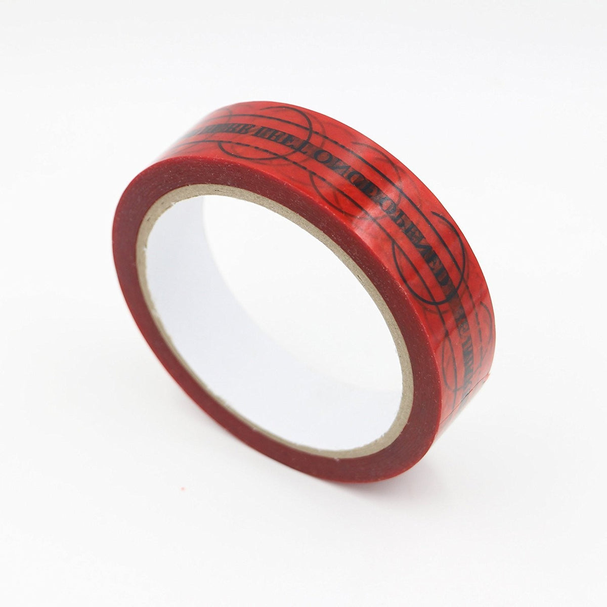 Tamper Proof Security Tape 1in x 55yd - Void Transfer Seal Label, Red