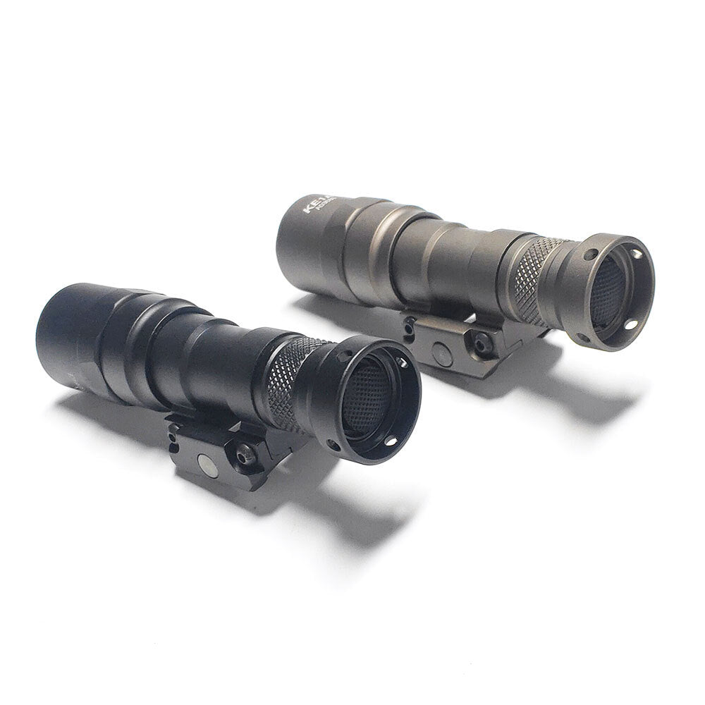 Tactical LED with Pressure Switch & Tail Cap - Black