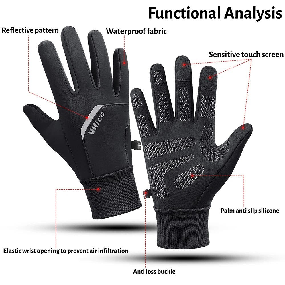 Winter Gloves for Men and Women Warm Touchscreen Thermal Outdoor Gloves