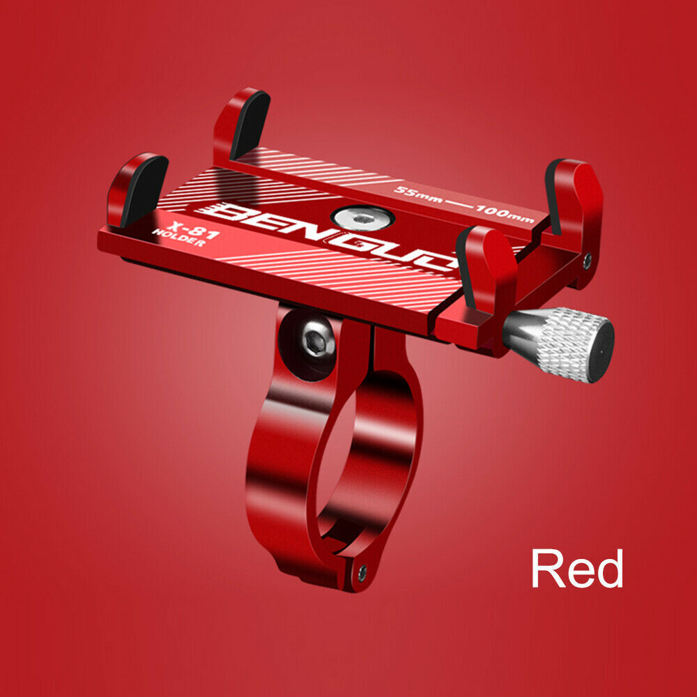 Aluminum Bicycle Phone Mount Handlebar Holder GPS Cell Phone Clamp
