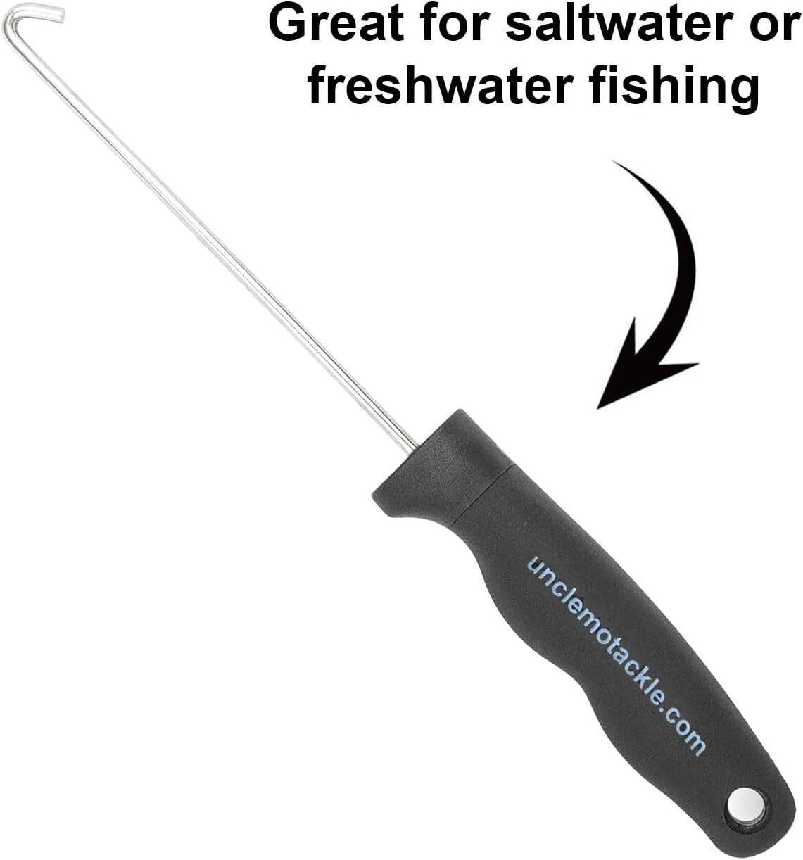 Heavy-Duty Fishing Hook Remover Tool - 10 Inch Tackle Gear for Saltwater & Freshwater