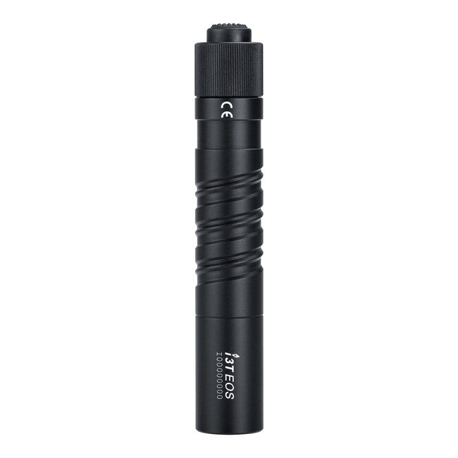 Slim LED Flashlight with Tail Switch - 180 Lumens, Black