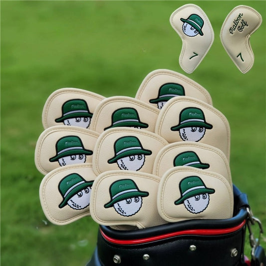 Golf Club Headcover Set Waterproof PU Leather Fisherman Style Hats