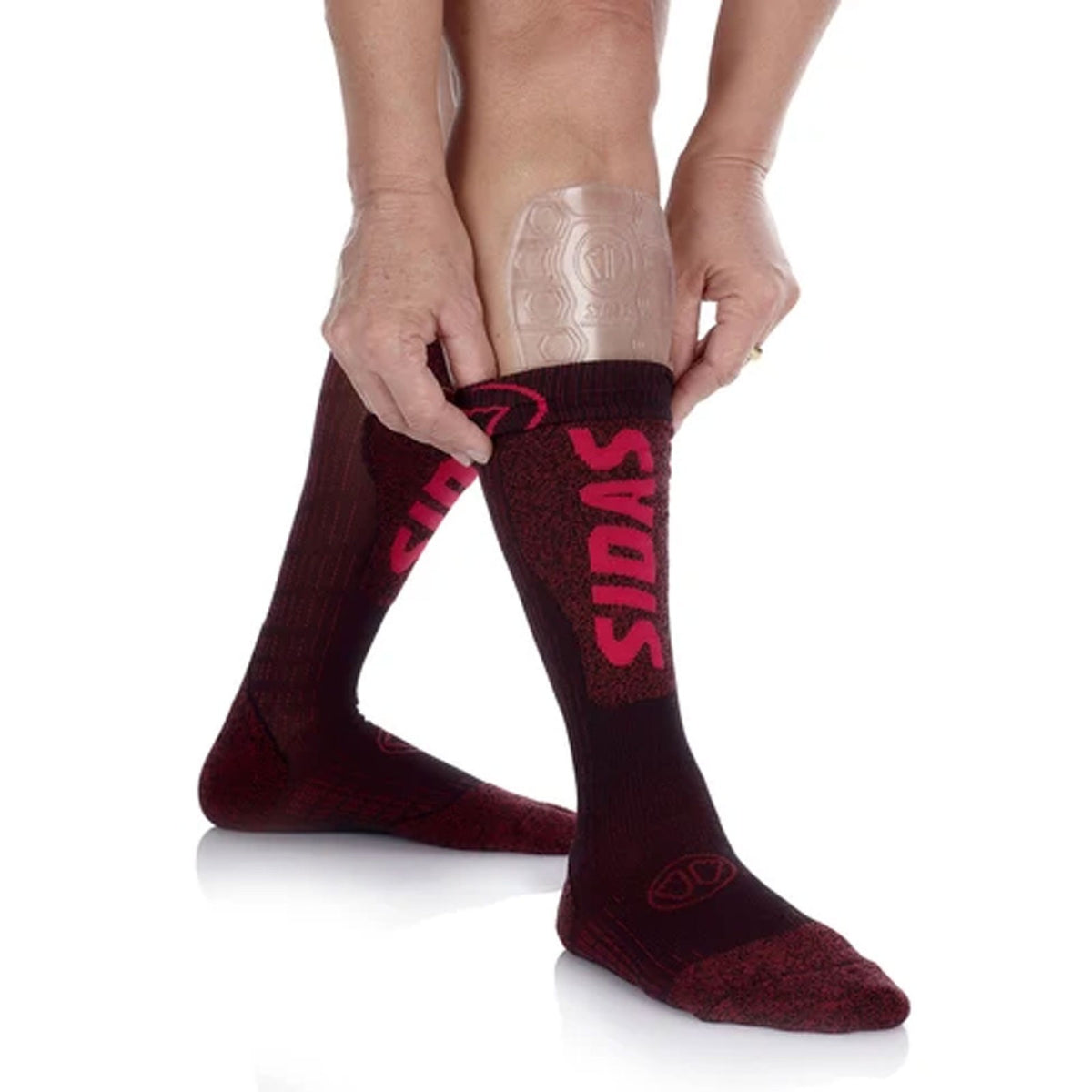 Sports Shin Protectors for Skiing & Snowboarding - Reusable Gel Padding (Pair)