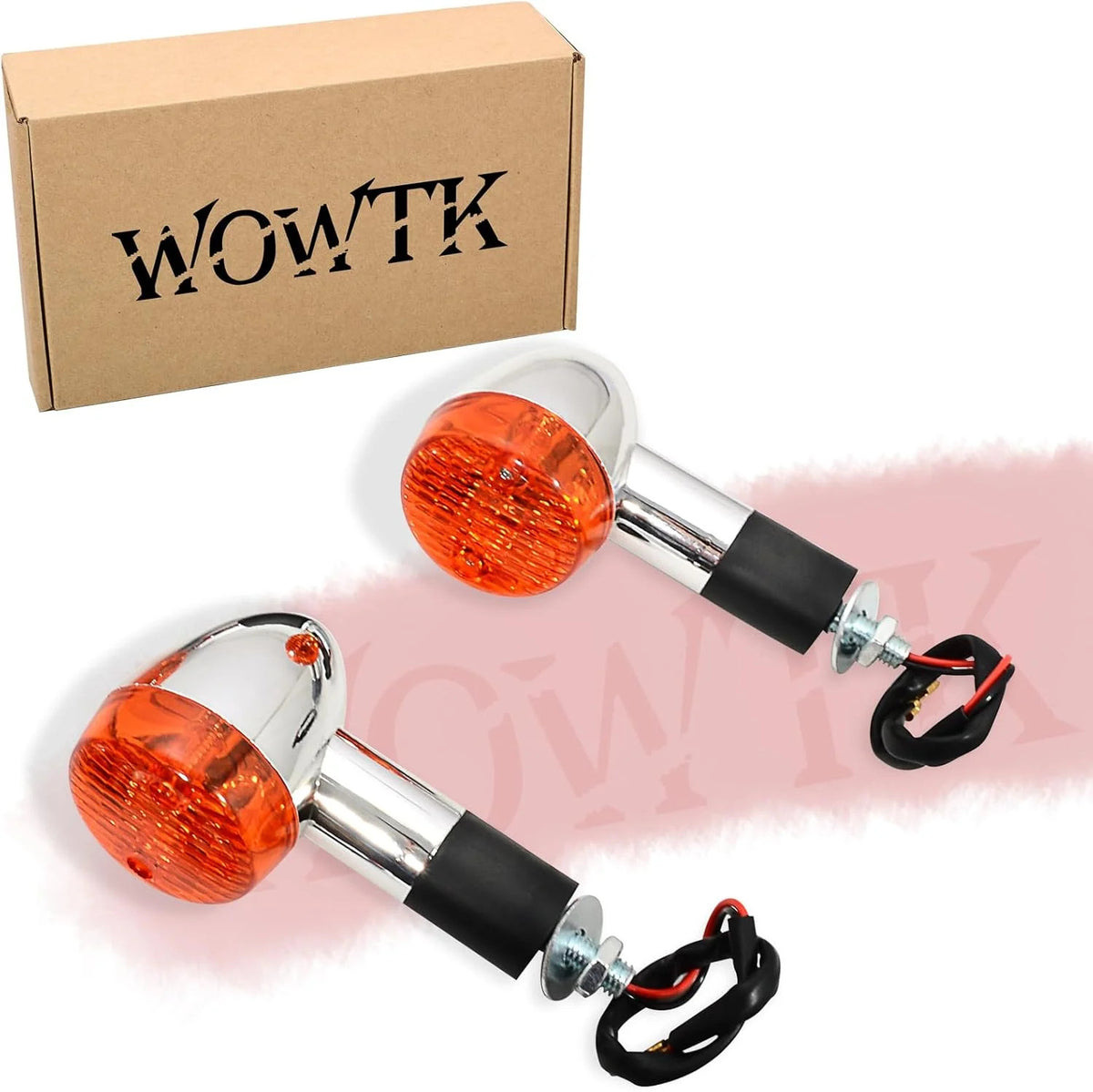 Motorcycle Turn Signal Lamp Set for Kawasaki Vulcan VN Front Rear Indicators