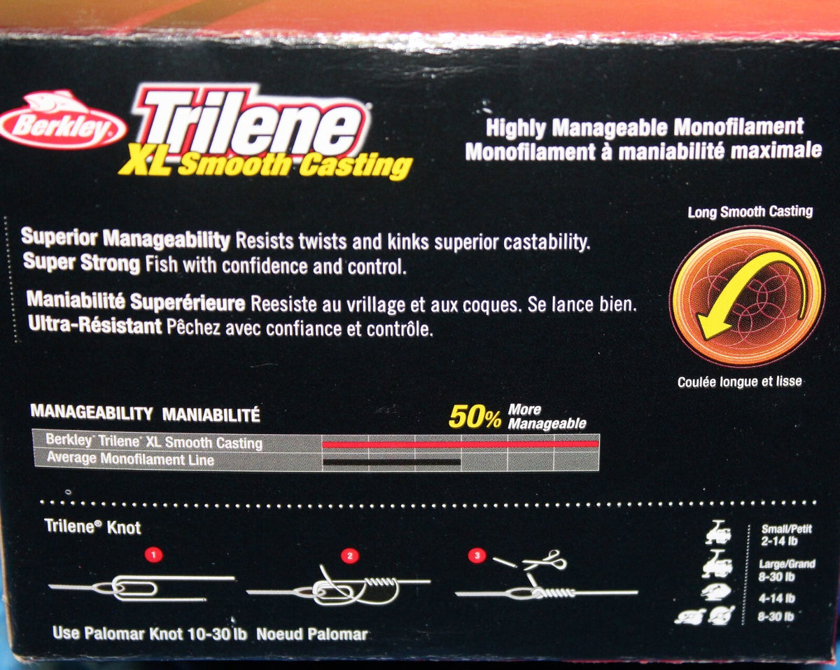 Heavy Duty Monofilament Fishing Line Bulk Spool - Clear, Multiple Weights Available