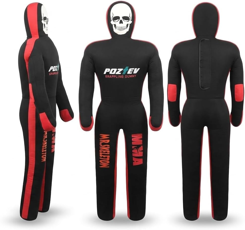 6ft Adult Grappling Dummy – Unfilled Wrestling Dummy for MMA, Jiu Jitsu & Martial Arts Training