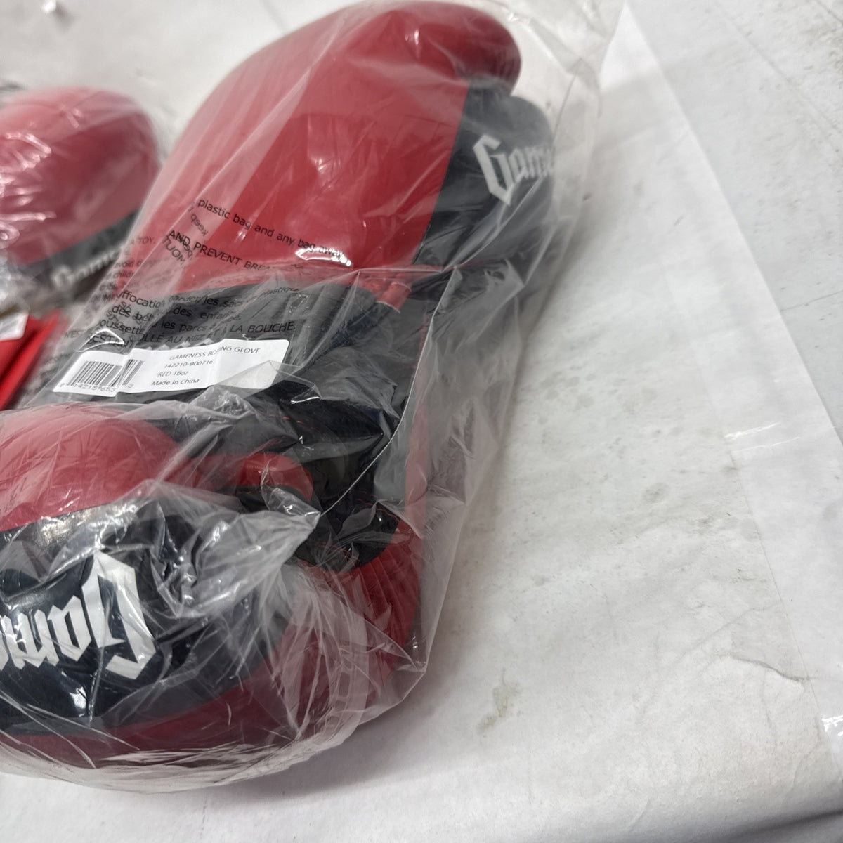 16 oz Gameness Red Boxing Gloves - MMA & Training Gear