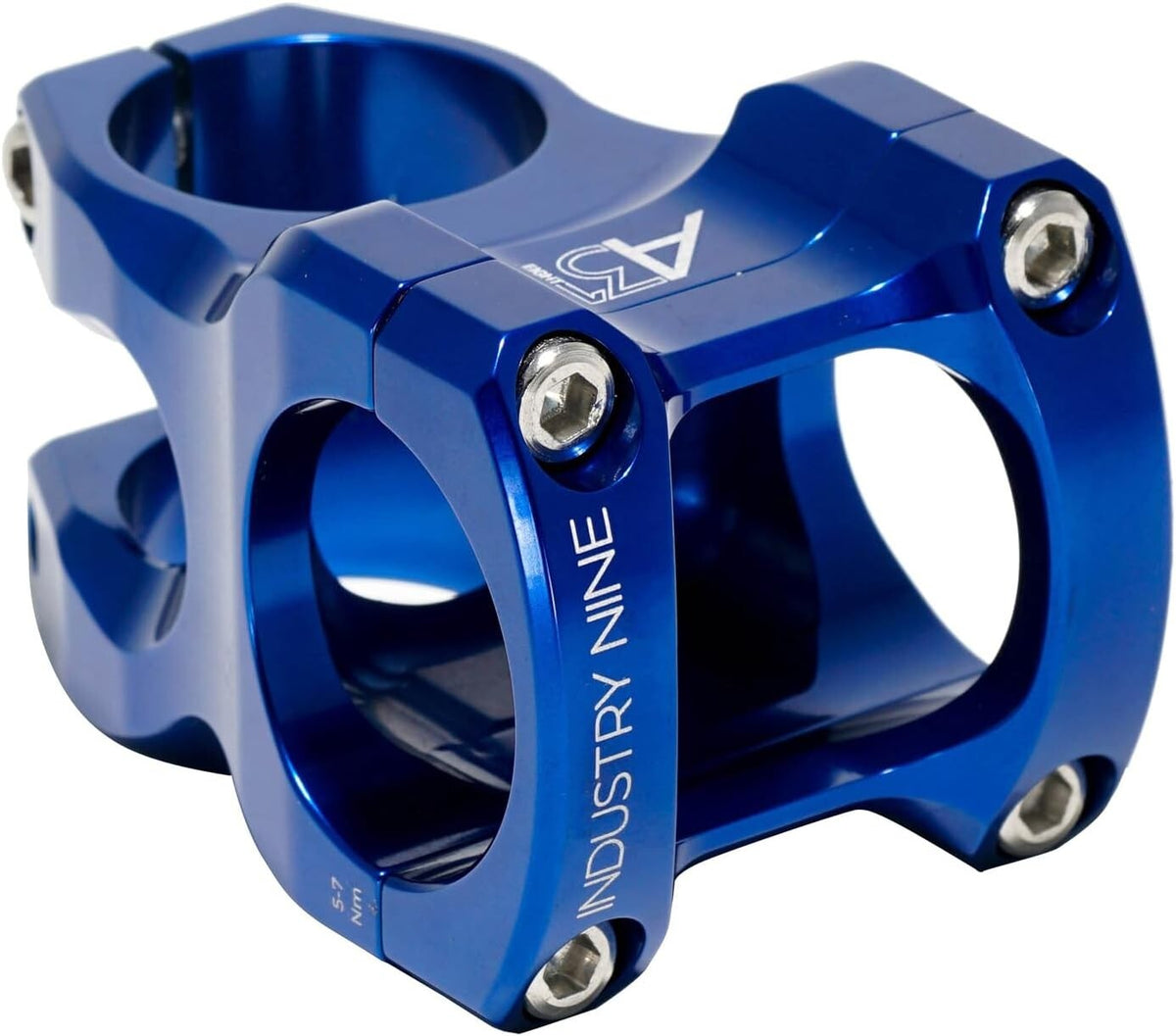 Mountain Bike Stem 31.8mm Blue +/- 8 Degree MTB Bicycle Handlebar Stem