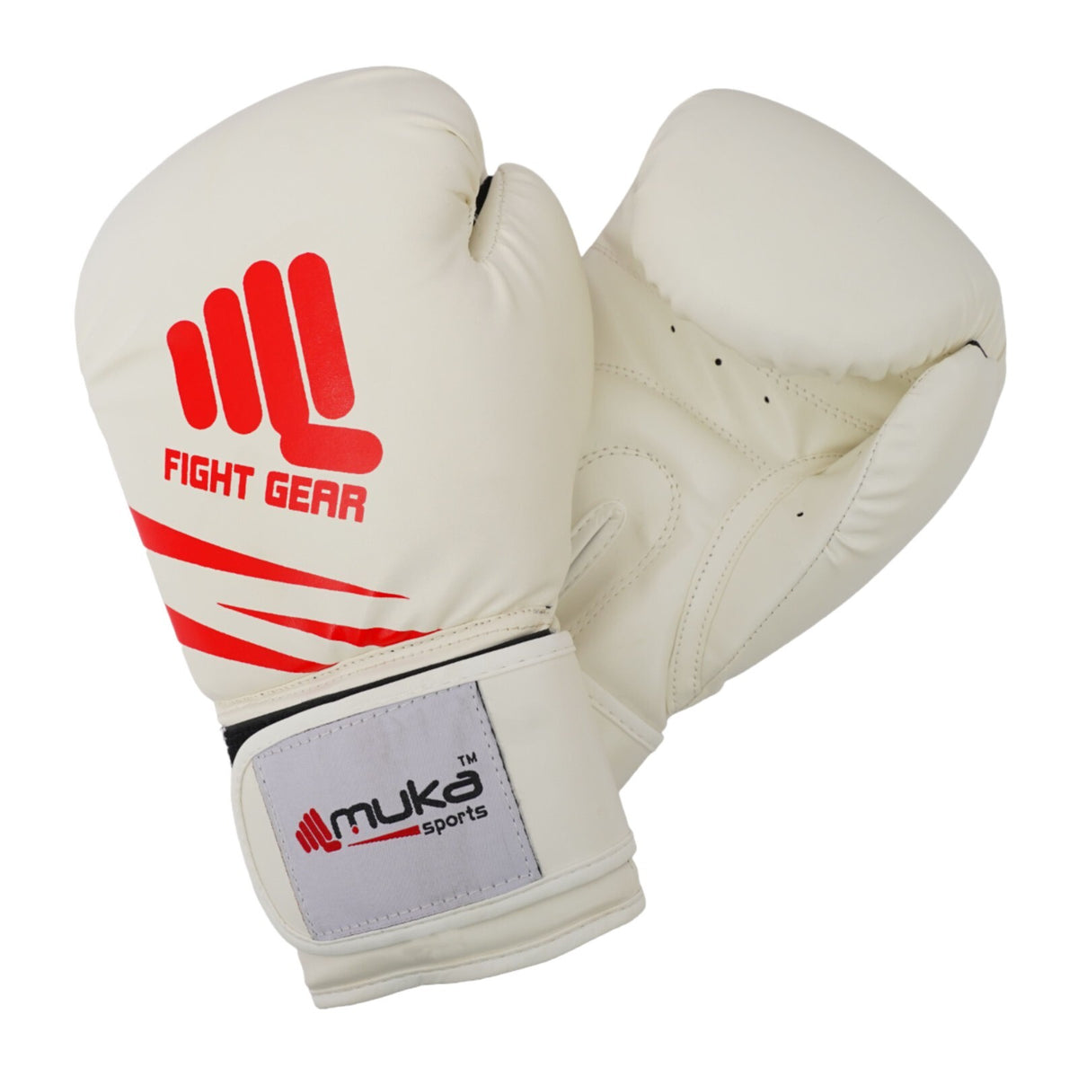 12oz Synthetic Leather Boxing Gloves for Muay Thai MMA Training Sparring