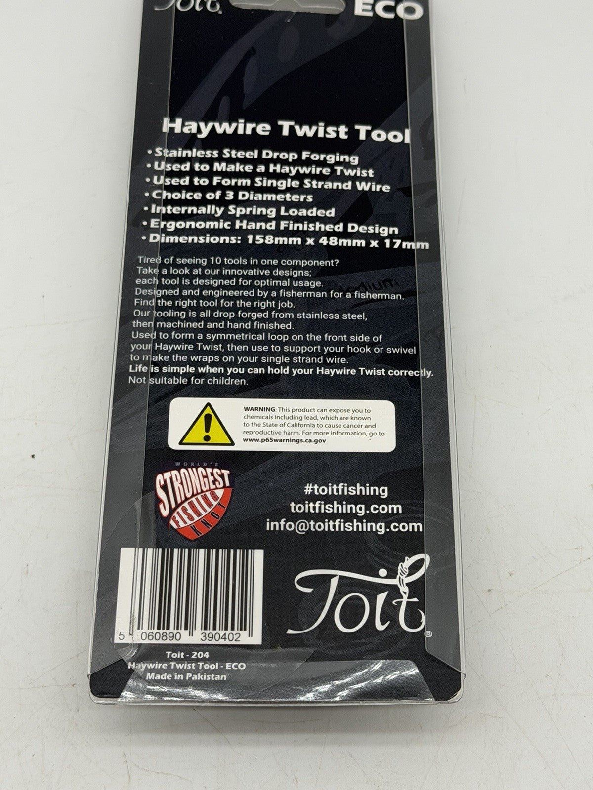 Stainless Steel Haywire Twist Tool for Wire Bending and Shaping