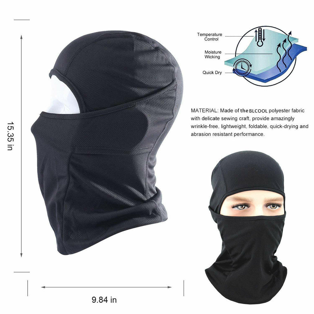 Tactical Balaclava Face Mask UV Sun Protection for Cycling Ski Motorcycle