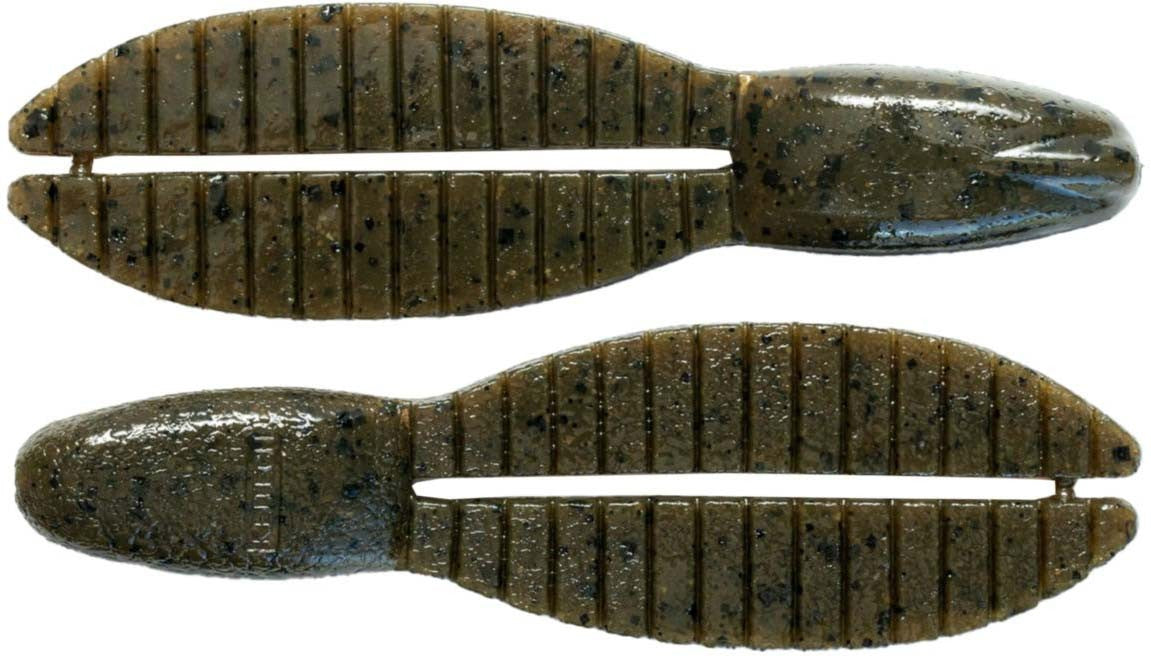 Fishing Soft Plastic Trailer Baits - 3.2 Inch Keitech Flex Chunk, 6 Pack