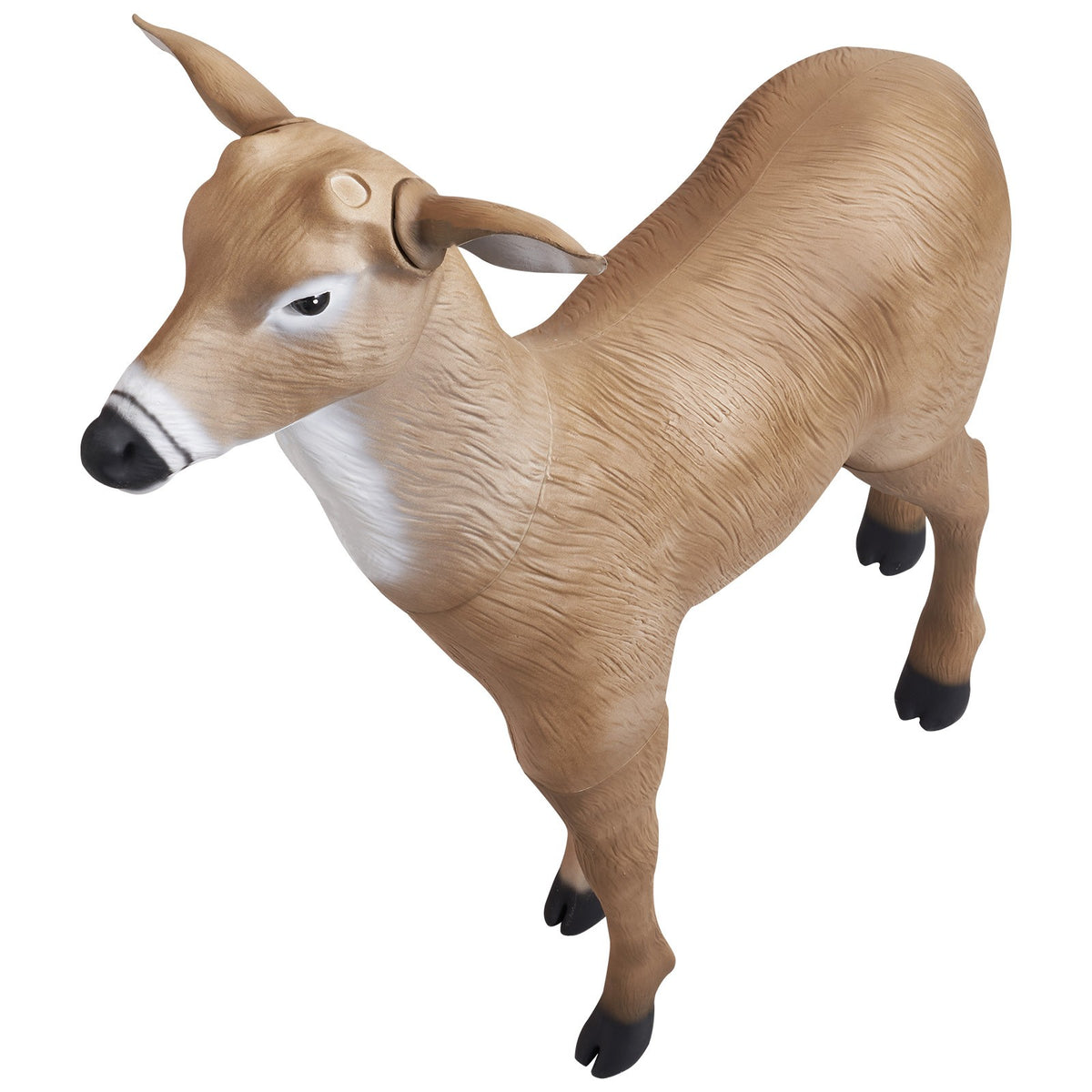 Realistic Outdoor Deer Decoy with Foldable Legs for Hunting and Garden Decor