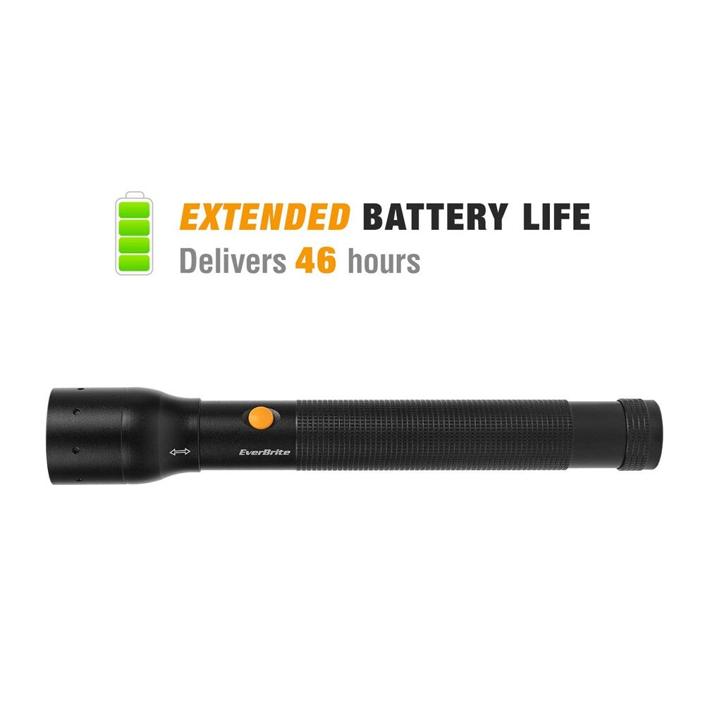 Super Bright LED Tactical Flashlight 900 Lumens with 3 Modes, Focus Zoom, Durable Aluminum Body