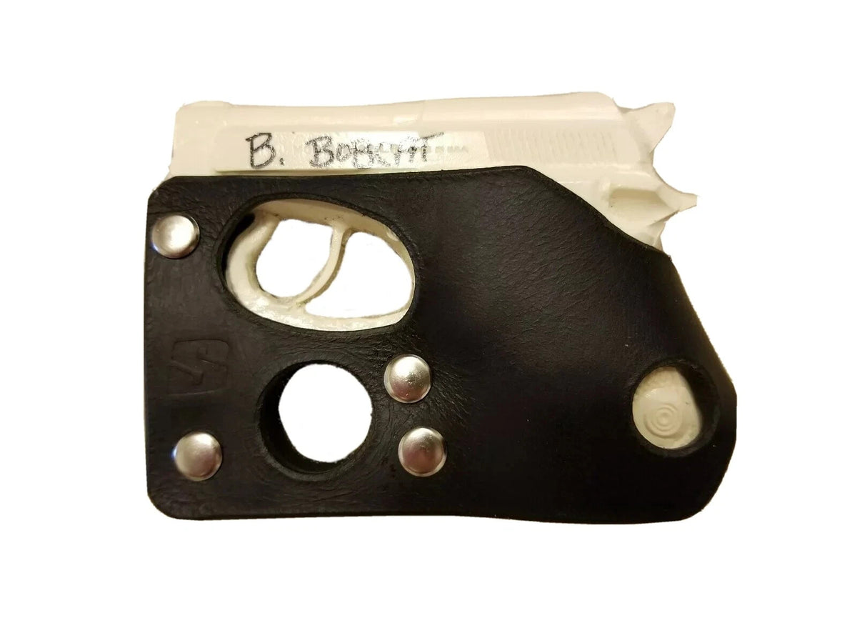 Wallet Style Pocket Holster for Beretta Tomcat 3032 & Bobcat 21A - Water Buffalo Leather