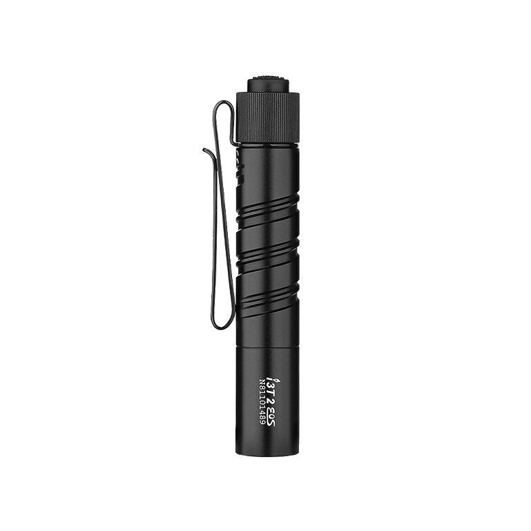 LED EDC Flashlight 200 Lumens with Deep Carry Clip - AAA & Rechargeable Compatible